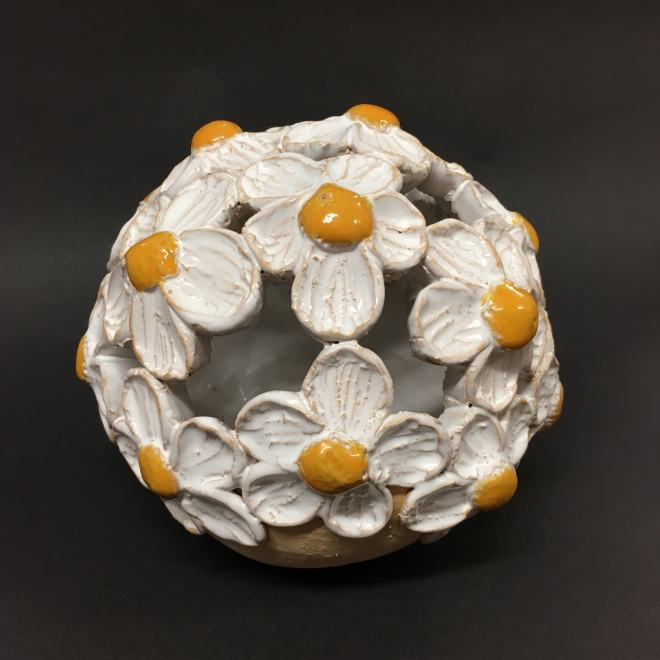 Flower sculpture