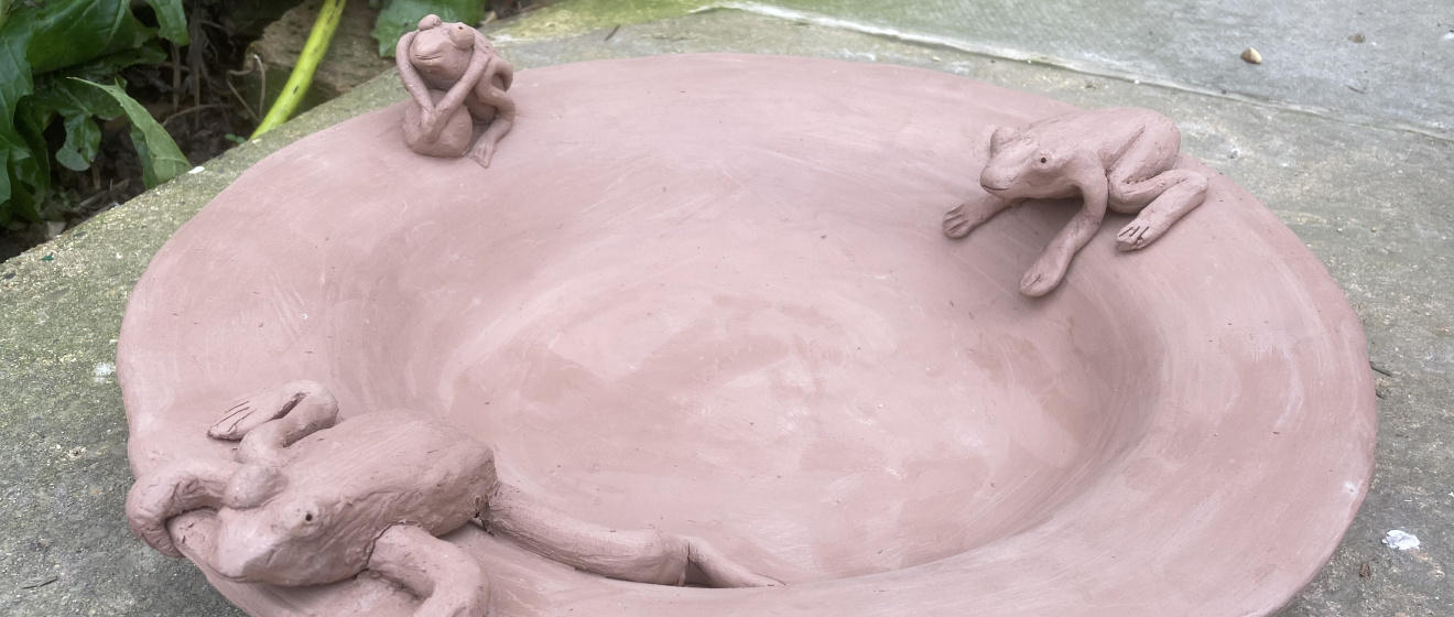 Bird Baths pottery workshop